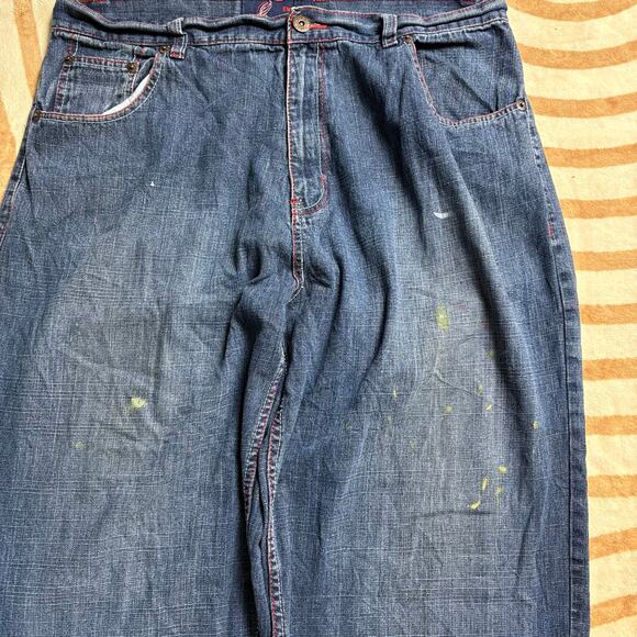 VINTAGE EVOLUTION • W42 BAGGY WIDE LEG JEANS - Picture 9 of 9